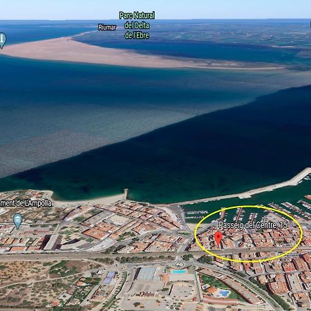 Apt Ideal Para Familias Cerca Del Mar L'Ampolla Eksteriør bilde